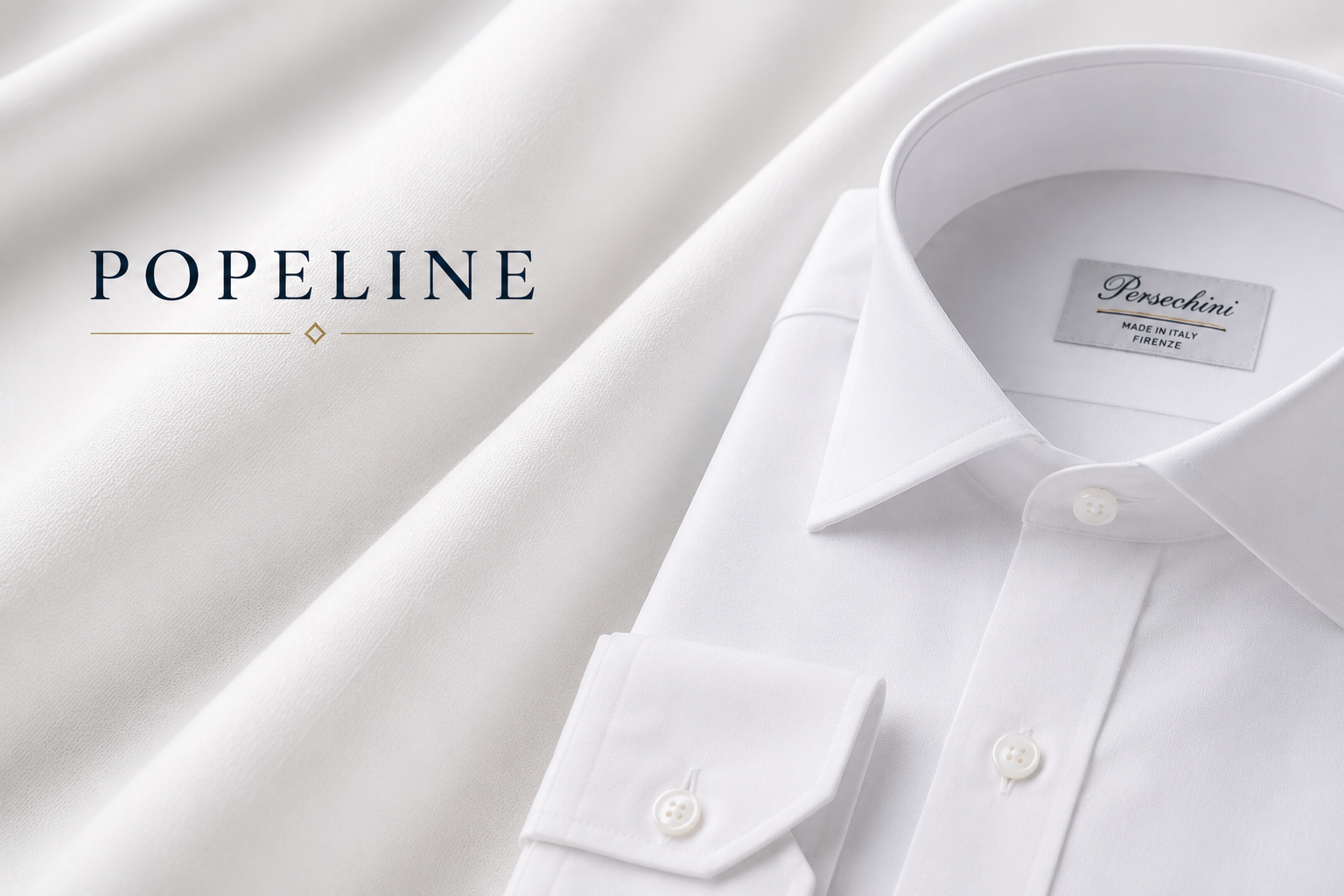 Il Popeline: il tessuto che ha reso celebre la camicia elegante