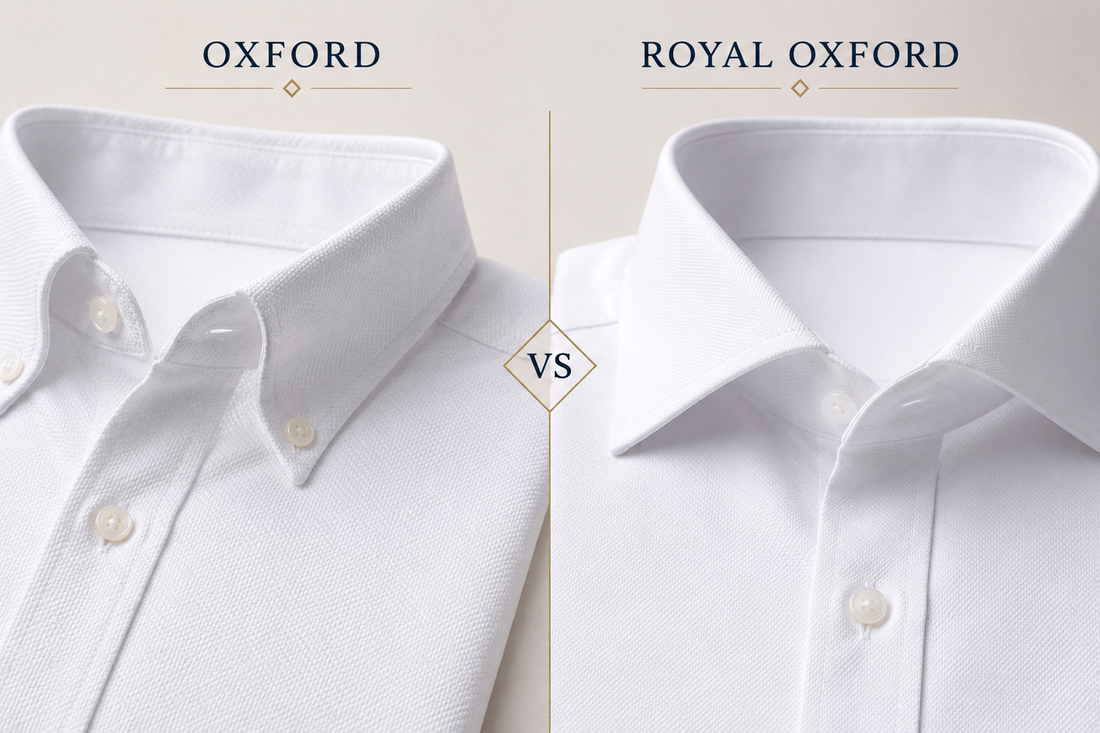 Tessuto Oxford e Royal Oxford: caratteristiche, differenze e quale scegliere